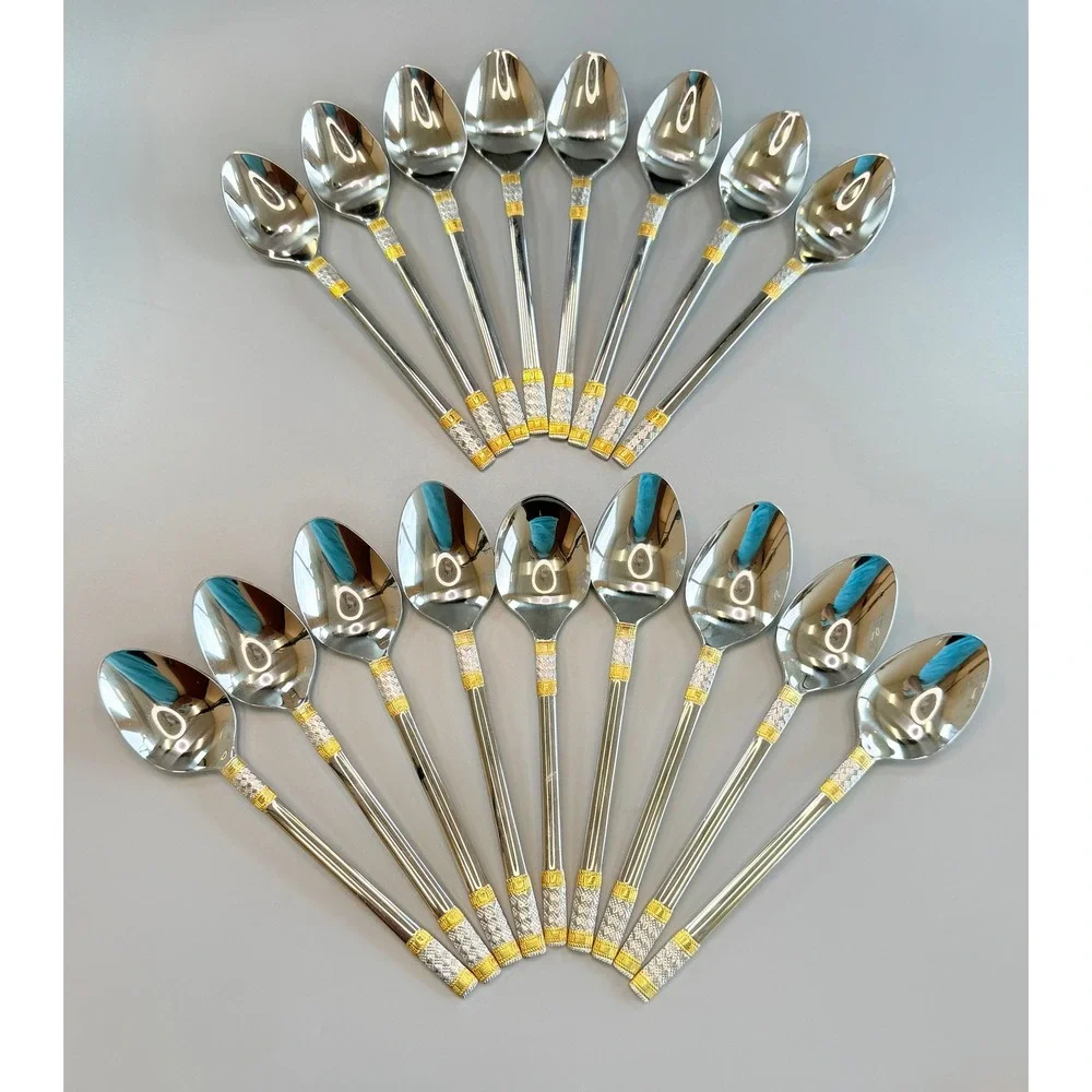 Wallace Silversmiths Aegean Weave Flatware 45 PCS Set Good Vintage Silverplate